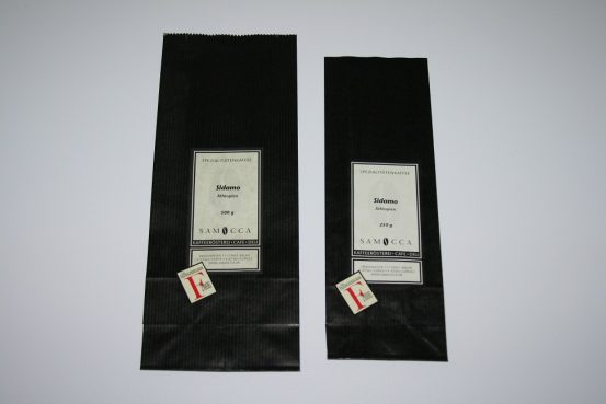 Blockbeutel schwarz 250 g