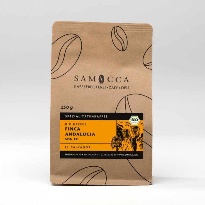 Bio Kaffee Finca Andalucia SHG EP El Salvador / Goldmedaille Deutsche Röstergilde 2024