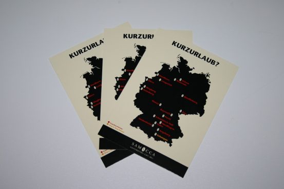 Postkarte „Kurzurlaub“
