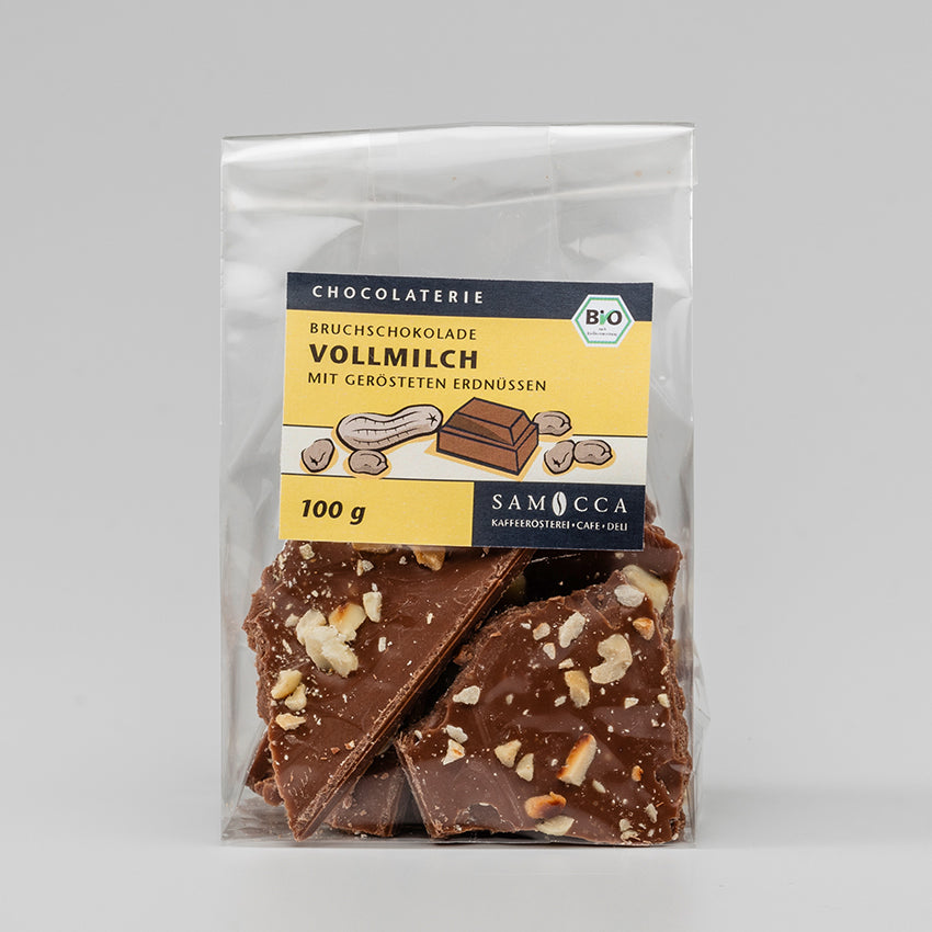 Bruch “Vollmilch mit ger. Erdnüssen”